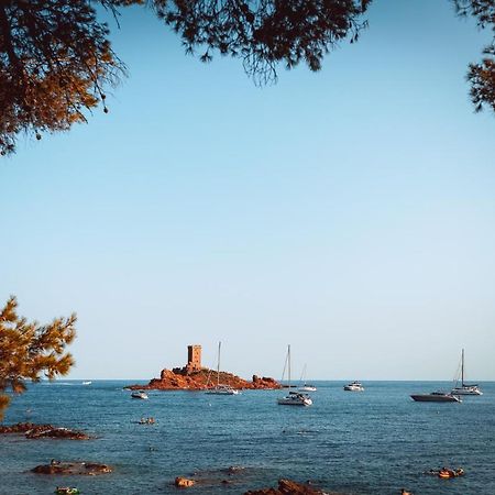 דירות Saint-Raphaël Plage A 200 Metres. Vue Mer Et Esterel ! Renove מראה חיצוני תמונה